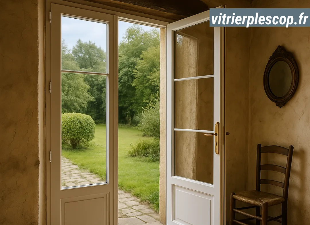 Installation de fenêtre en PVC Plescop